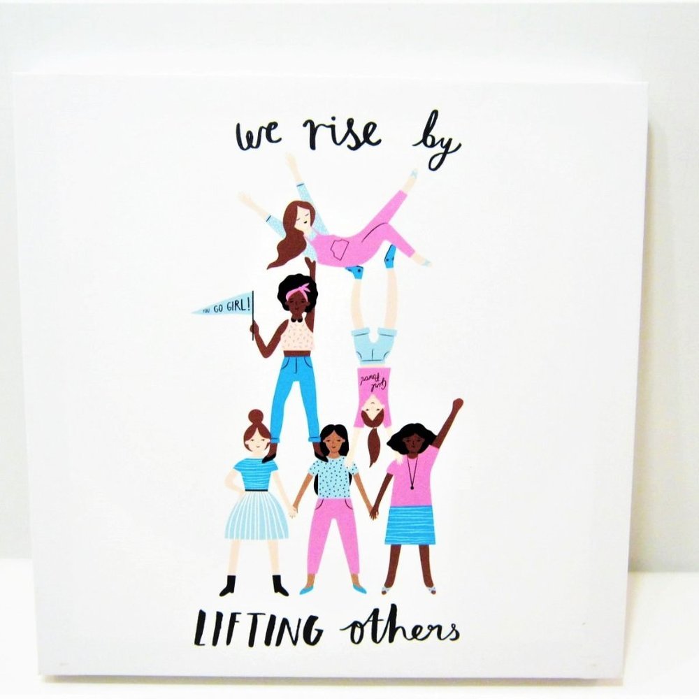 Colorful 𝅺Canvas Wall Art Girls Kids Room Nursery Hanging Wall Art 10x10 inch